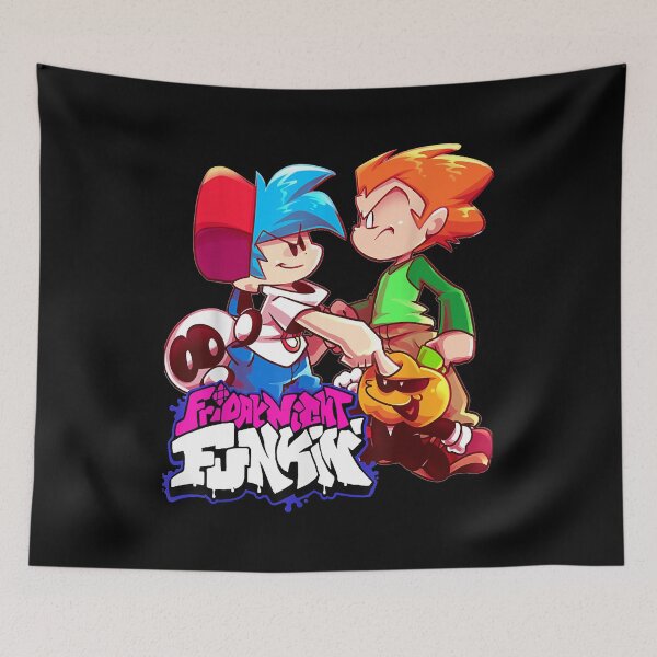 Item preview, Friday Night Funkin Boyfriend and Pico designed and sold by HelloFNF.