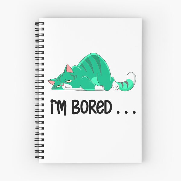 Item preview, I'm Bored Cat gift designed and sold by alfa-rouk.
