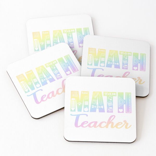 Item preview, Math teacher - teacher quote/gift  designed and sold by PickaSticka.