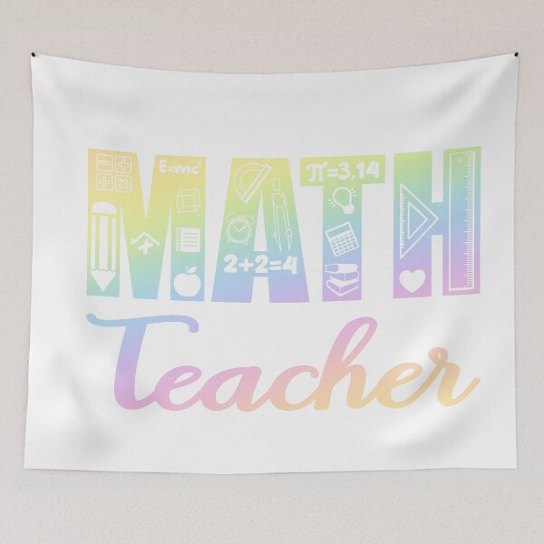Item preview, Math teacher - teacher quote/gift  designed and sold by PickaSticka.