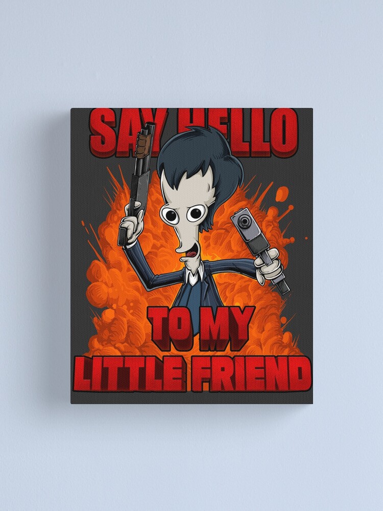Alternate view of Roger Scarface Canvas Print