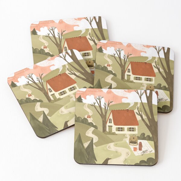 Item preview, Nature loving day landscape house in the woods designed and sold by mikhaleeevich.
