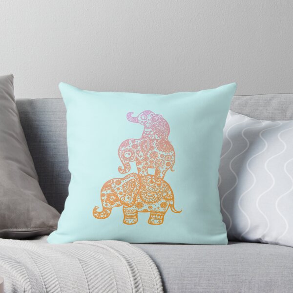 Item preview, Elephant Family in Color designed and sold by Lil-Salt.