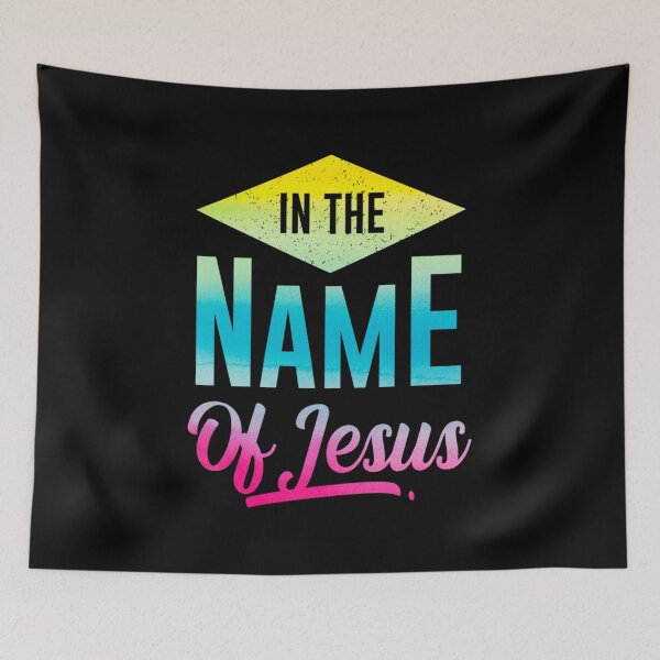 Item preview, Christian Quote: In the name of Jesus designed and sold by ChristianLife.