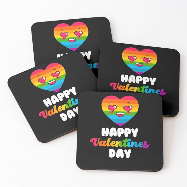 Item preview, Lgbt Flag Rainbow Pride Happy Valentines Day designed and sold by DeclanMoss.