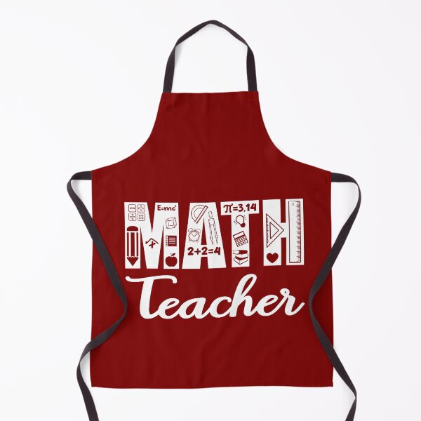 Item preview, Math teacher - teacher quote/gift (white/grey) designed and sold by PickaSticka.