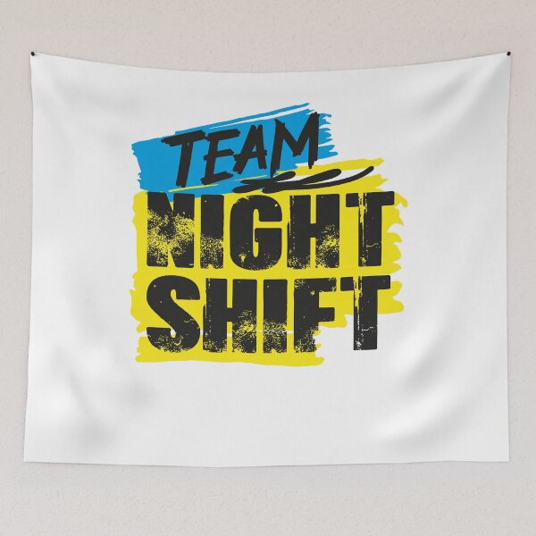 Item preview, Team Night Shift - Sarcastic Employee Gift - Funny Night Shift designed and sold by PODI-Art.