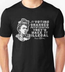 Emma Goldman On Voting Unisex T-Shirt