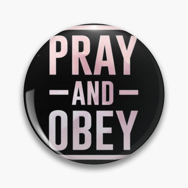 Item preview, Christian Quote: Pray and Obey designed and sold by ChristianLife.