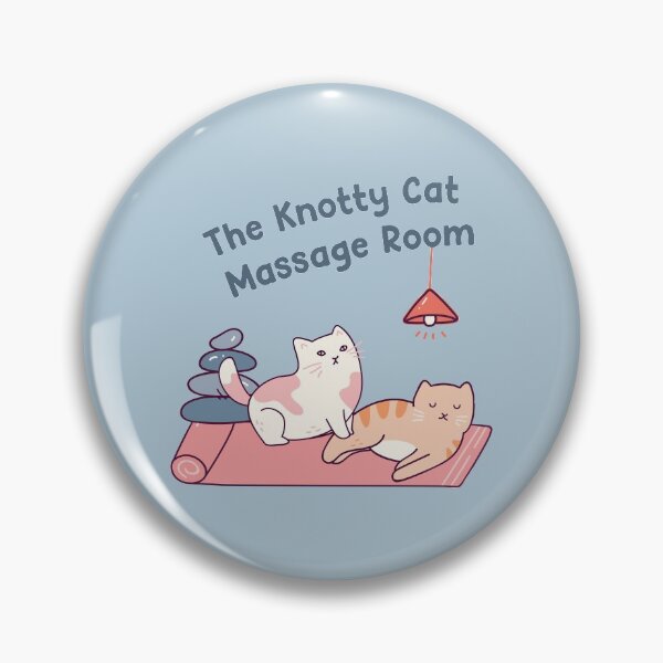 Item preview, Massage Therapist - The knotty cat massage room_funny design designed and sold by GalacticDust.