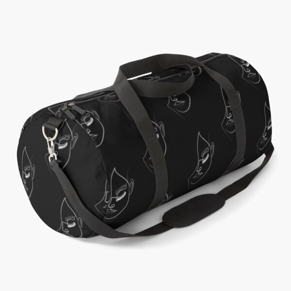 Floating in a Daydream | One Line Artist | Minimal Art | One Line Art Duffle Bag