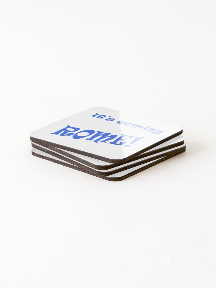 Thumbnail 4 of 5, Coasters (Set of 4), Its coming ROME! designed and sold by DomGDesign.