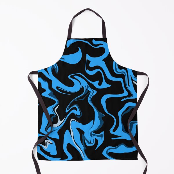 Item preview, Groovy Blue Swirled Lines designed and sold by Quoppidou.