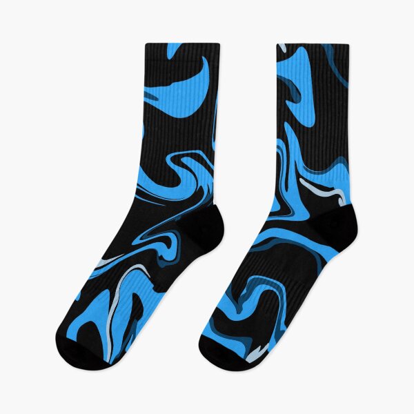 Artikelvorschau, Groovy Blue Swirled Lines entworfen und verkauft von Quoppidou.