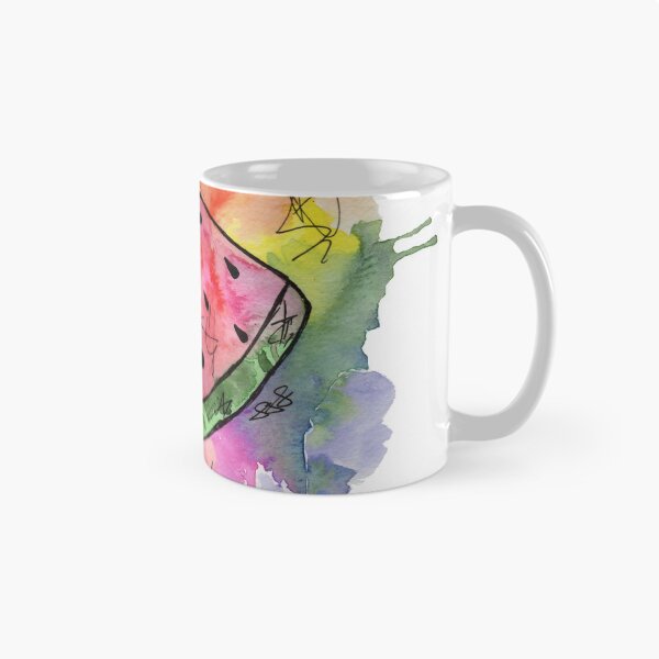 Item preview, Watercolour Rainbow Watermelon designed and sold by MenagerieMayhem.