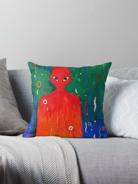 Let's Be Straightforward Throw Pillow