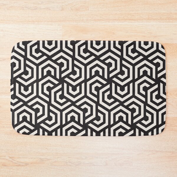 Item preview, Black White Hypnotic Background Abstract Seamless Pattern Illustration designed and sold by Peekonet.