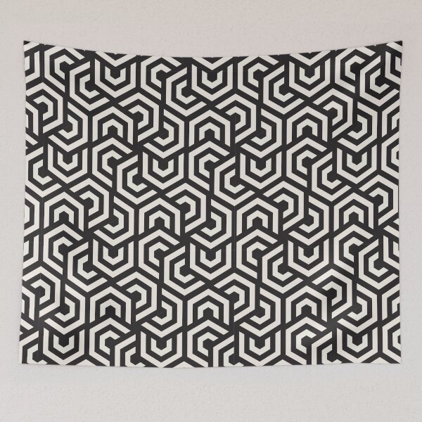Item preview, Black White Hypnotic Background Abstract Seamless Pattern Illustration designed and sold by Peekonet.