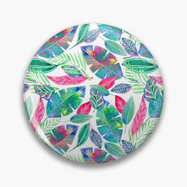 Item preview, Tropical bright coloured leaves designed and sold by FiTambling.