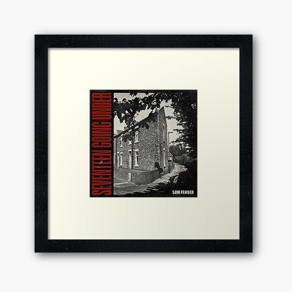 Sam Fender - Seventeen Going Under Framed Art Print