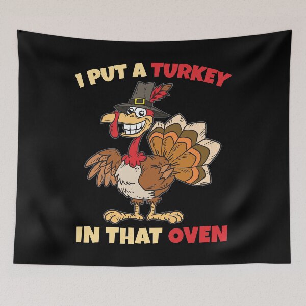 Item preview, I Put a Turkey In That Oven Proud Dad To Be Joke designed and sold by Moonpie90.