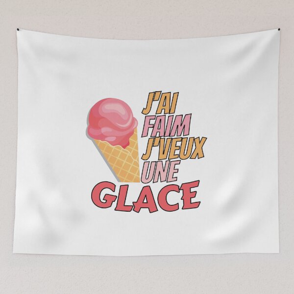 Aperçu de l'œuvre Cadeau humour j'ai faim, j'veux une glace créée et vendue par RomualdGR.