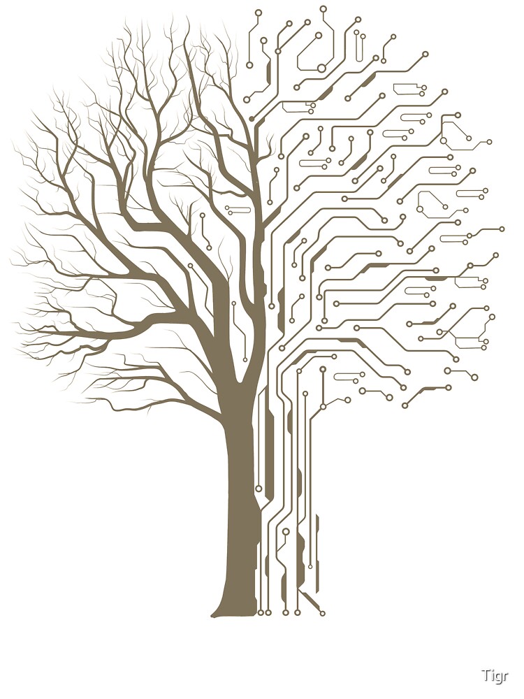 Digital Tree | Kids T-Shirt