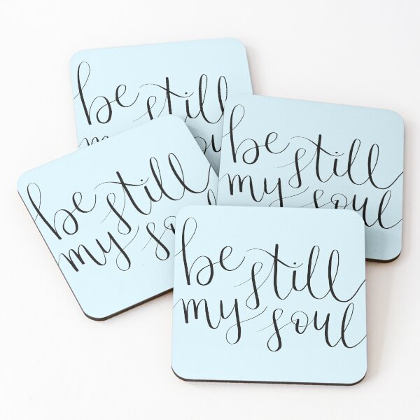 Item preview, Be Still my Soul (Black) designed and sold by hsjdesigns.
