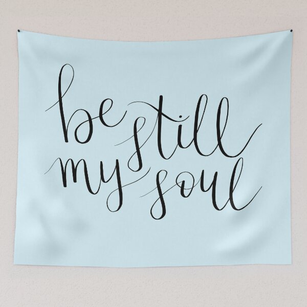 Item preview, Be Still my Soul (Black) designed and sold by hsjdesigns.
