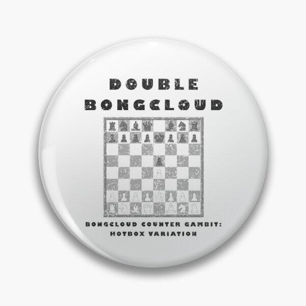 Item preview, Chess opening Bongcloud Attack. Double Bongcloud. designed and sold by fourthreethree.