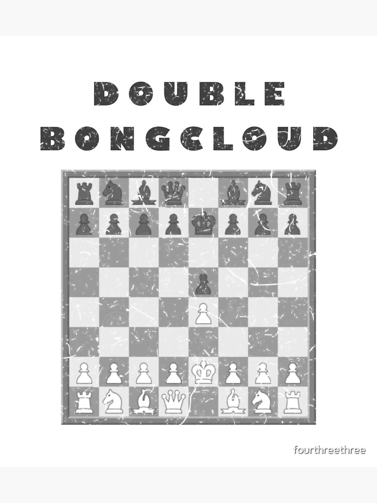 "Chess opening Bongcloud Attack. Double Bongcloud." Poster for Sale by