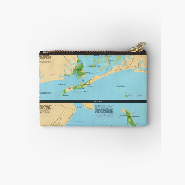 Item preview, Gateway National Recreational Area Map (1988) NYC Natural Reserves Chart designed and sold by BravuraMedia.