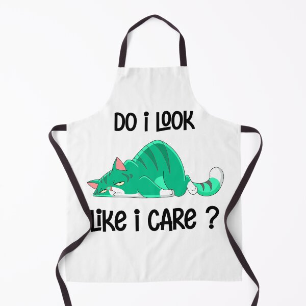 Item preview, Do I Look Like I Care Cat Gift designed and sold by alfa-rouk.