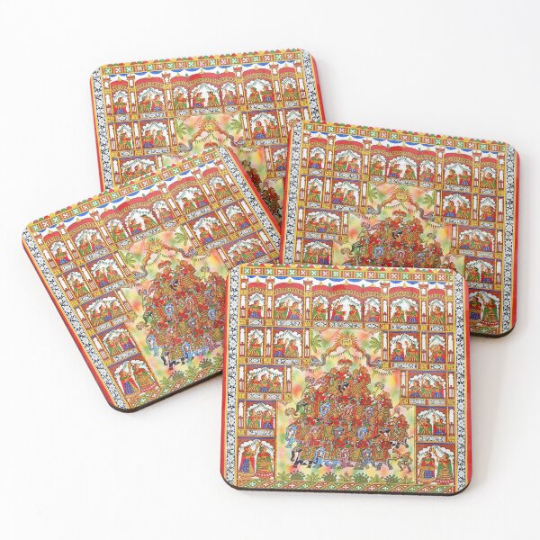 Item preview, Indian Folk Art, Phad painting, Award winning artwork designed and sold by gopalpjoshi.