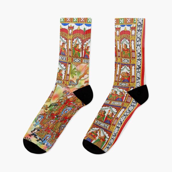 Item preview, Indian Folk Art, Phad painting, Award winning artwork designed and sold by gopalpjoshi.