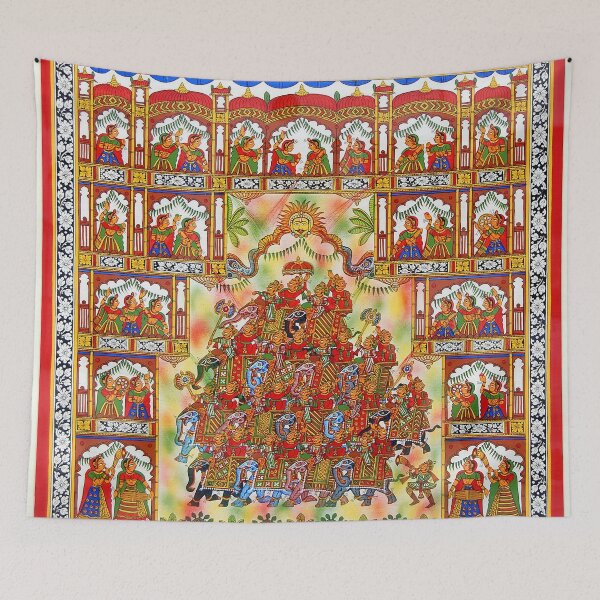 Item preview, Indian Folk Art, Phad painting, Award winning artwork designed and sold by gopalpjoshi.