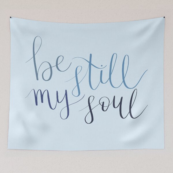 Item preview, Be Still my Soul (Shades of Blue) designed and sold by hsjdesigns.