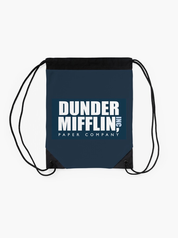 Alternate view of Dunder Mifflin - The Office Drawstring Bag