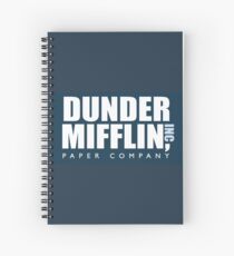 Dunder Mifflin - The Office Spiral Notebook