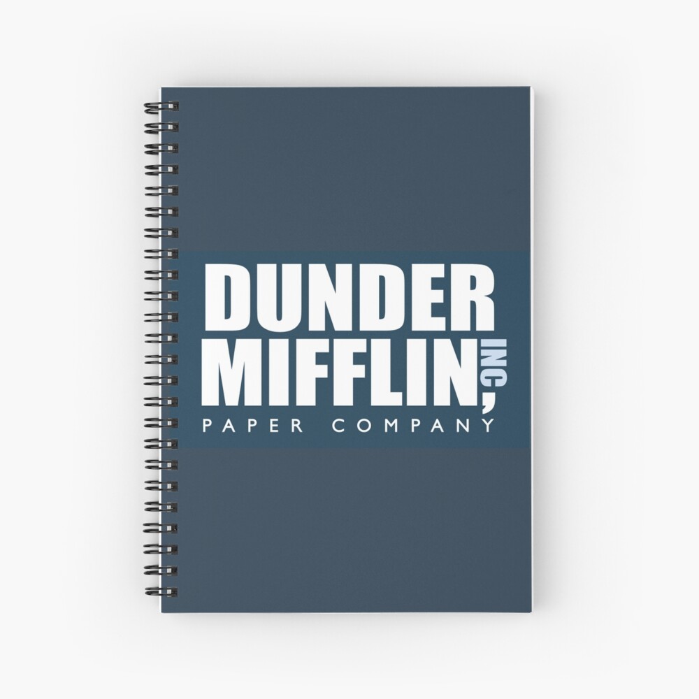 Dunder Mifflin - The Office Spiral Notebook