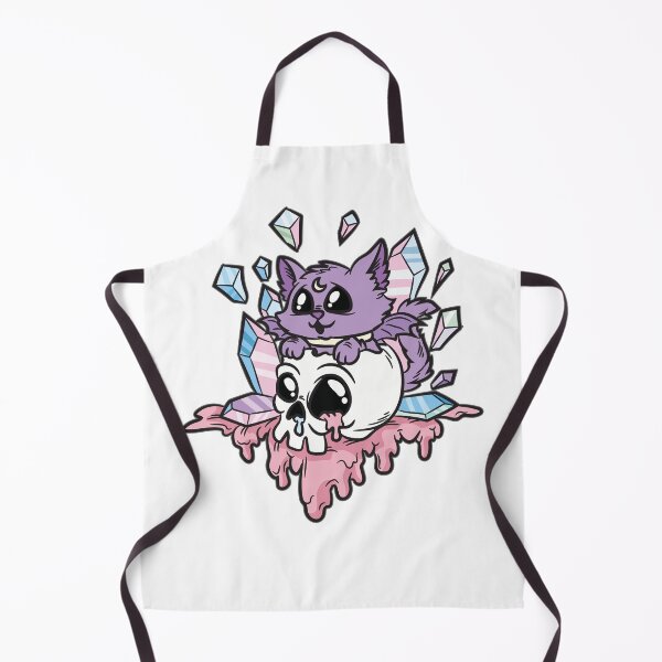 Item preview, Kawaii Witch Kitten Pastel Goth designed and sold by Moonpie90.