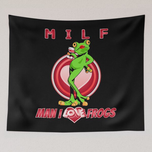Item preview, MILF Man i love frogs,funny frog designed and sold by Lekrock.