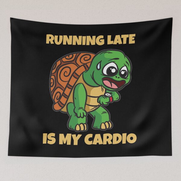 Item preview, Running Late Is My Cardio designed and sold by Moonpie90.