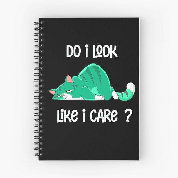 Item preview, Do I Look Like I Care Cat  Gift designed and sold by alfa-rouk.