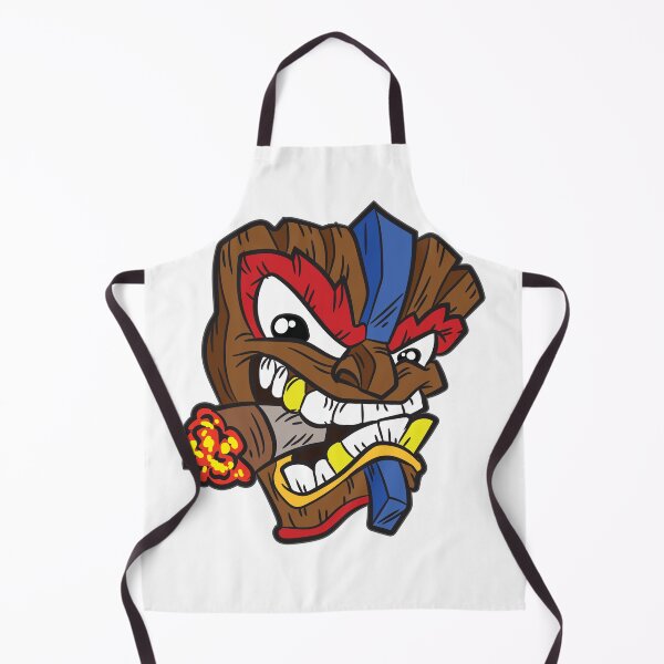 Item preview, Smoking Tiki Mask designed and sold by Moonpie90.