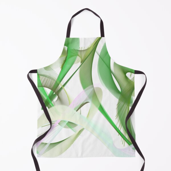 Item preview, Life Abstract Art Design wavy line art full of color on white background designed and sold by TekakuArt.