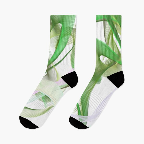 Item preview, Life Abstract Art Design wavy line art full of color on white background designed and sold by TekakuArt.