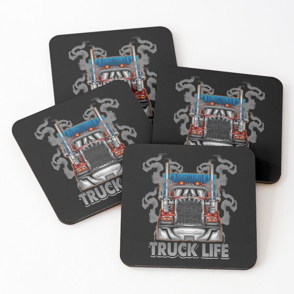 Item preview, Truck Life - Trucker Design designed and sold by Meliafroggy.