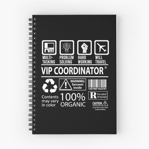 Item preview, Vip Coordinator T Shirt - Multitasking Job Gift Item Tee designed and sold by zerniakcor.
