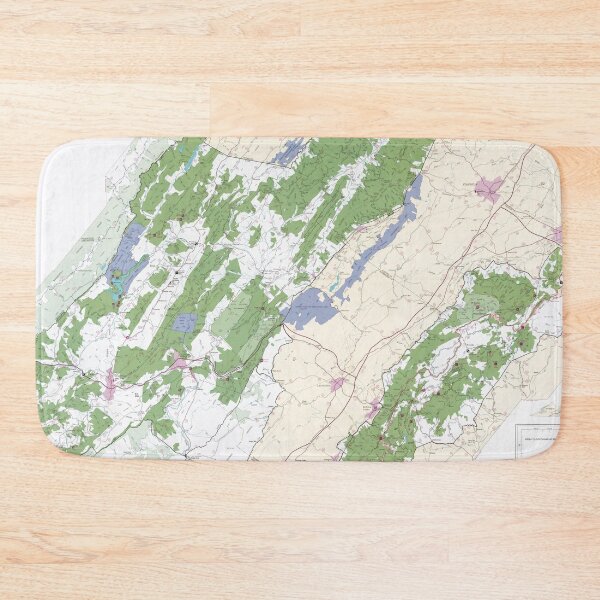 Item preview, George Washington National Forest Map (1989) Virginias Woodland Preserve Chart designed and sold by BravuraMedia.